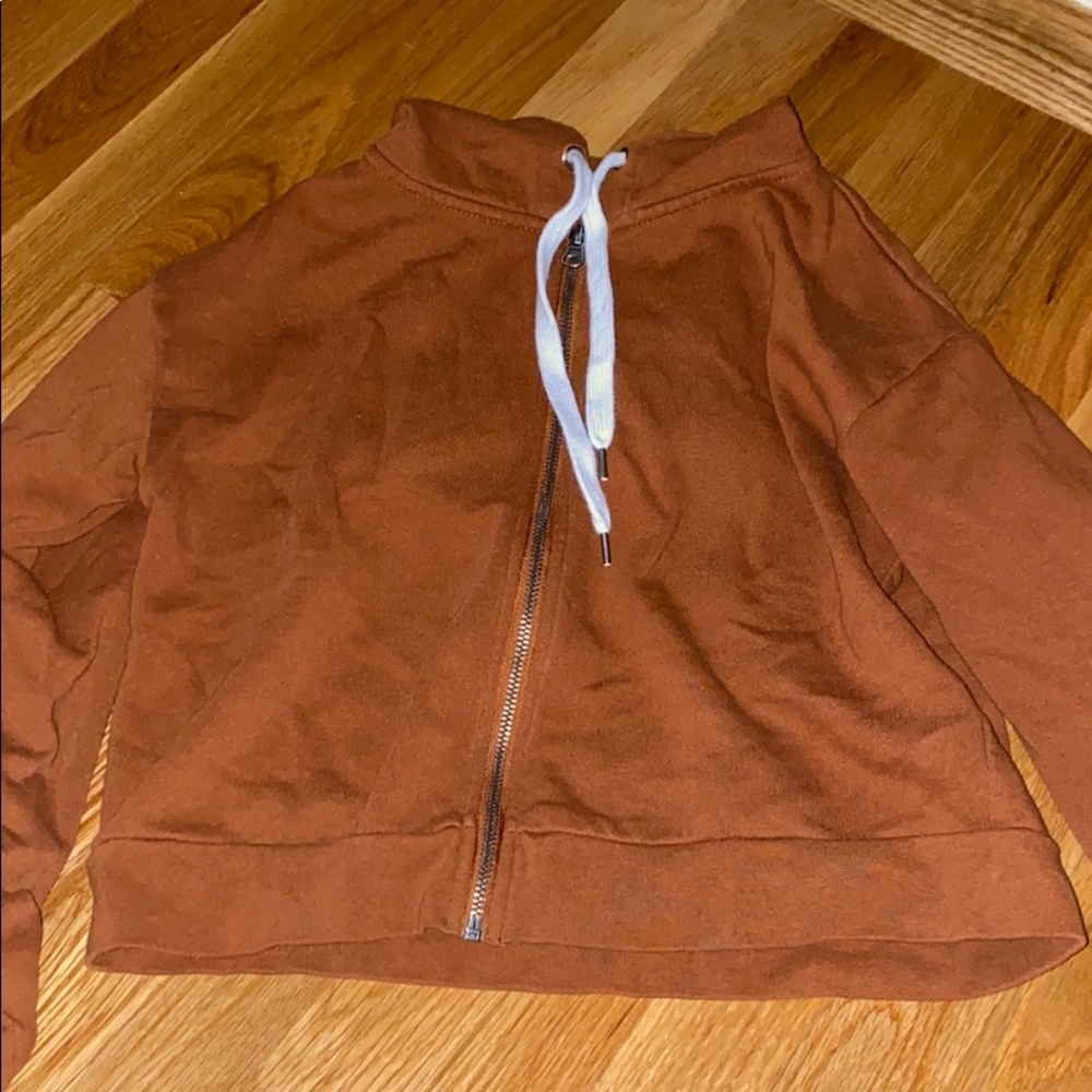 Forever 21 Cropped Hoodie